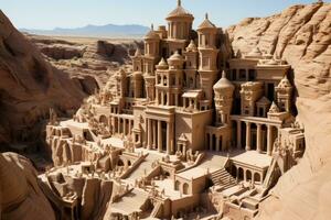 historic city Middle East Generative AI photo