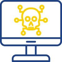 Cyber Attacks Vector Icon Design