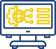 Digital Transformation Vector Icon Design