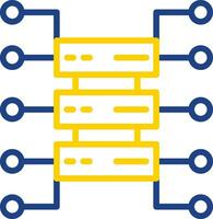 Organizational Structure Vector Icon Design