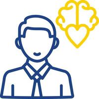 Emotional Intelligence Vector Icon Design