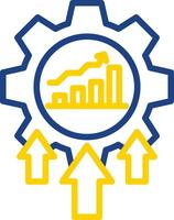 Continuous Improvement Vector Icon Design