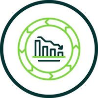 Value Chain Analysis Vector Icon Design