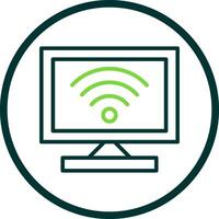 Internet Connection Vector Icon Design