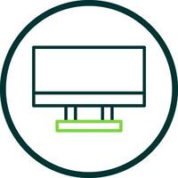 Monitor Screen Vector Icon Design
