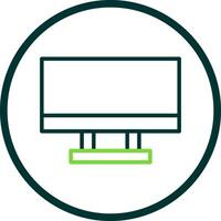 Monitor Screen Vector Icon Design