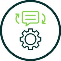 Feedback Mechanisms Vector Icon Design