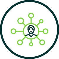 Networking Vector Icon Design