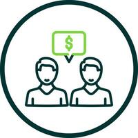 Negotiation Skills Vector Icon Design