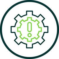 Operational Disruption Vector Icon Design