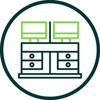 Office Space Constraints Vector Icon Design