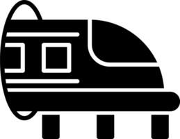 Hyperloop vector icono