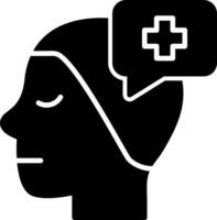 icono de vector de salud mental