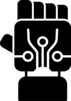 Bionic Hand Vector Icon