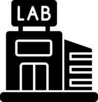 icono de vector de laboratorio