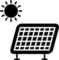 Solar Panel Vector Icon