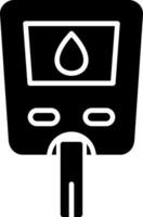 Glucose Meter Vector Icon