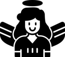 ángel vector icono