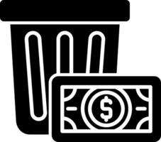 Wasted Money Vector Icon