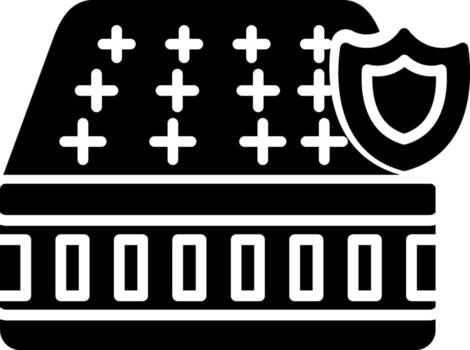 icono de vector de escudo