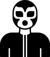 luchador vector icono