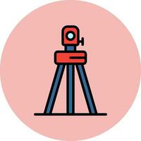 Total Station Vector Icon