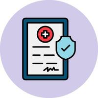 Health Insurance Vector Icon