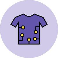 Smart Clothing Vector Icon