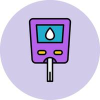 Glucose Meter Vector Icon