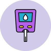 Glucose Meter Vector Icon