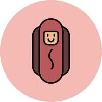 Hot Dog Vector Icon