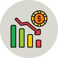 Bar Chart Vector Icon