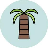 Coconut Palm Vector Icon