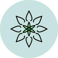 Schefflera Vector Icon