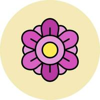 Dahlia Vector Icon