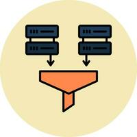 Data Mining Vector Icon