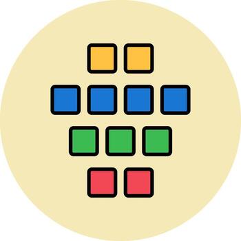 Structured Data Vector Icon