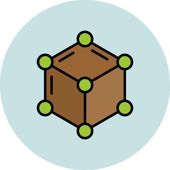 neural red vector icono