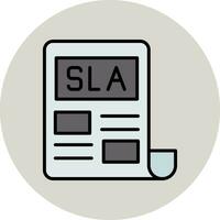 Sla Vector Icon