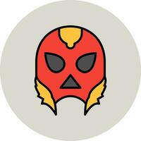 lucha mascaras vector icono