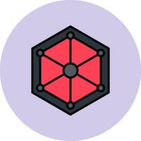 Hexagon Vector Icon