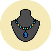 icono de vector de collar