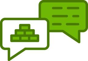 Dialogue Vector Icon