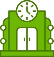 hora máquina vector icono