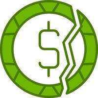 Bankruptcy Vector Icon