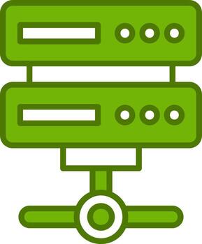 icono de vector de base de datos