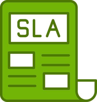Sla vector icono