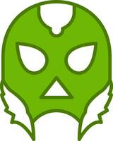 lucha mascaras vector icono