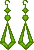 Earrings Vector Icon