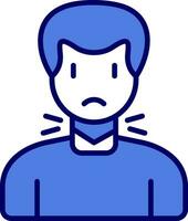 tiroides vector icono